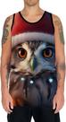 Camiseta Regata Animais Corujas Misticas Aves Noturnas HD 26 Camiseta Regata Animais Corujas Misticas Aves Noturnas HD 26