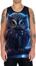 Camiseta Regata Animais Corujas Misticas Aves Noturnas HD 6 Camiseta Regata Animais Corujas Misticas Aves Noturnas HD 6