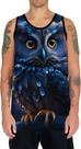 Camiseta Regata Animais Corujas Misticas Aves Noturnas HD 7 Camiseta Regata Animais Corujas Misticas Aves Noturnas HD 7