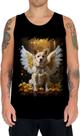 Camiseta Regata Anjo Canino Cão Angelical 8