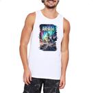 Camiseta Regata Area 51 Poster Futurista