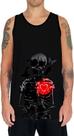 Camiseta Regata Arte Tumblr Esqueletos Caveira Ossos Moda 5