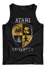 Camiseta Regata Atari Video Game Retrô Camisa Geek Jogos
