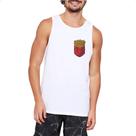 Camiseta Regata Bolso com batata frita Camiseta Regata Bolso com batata frita