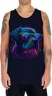 Camiseta Regata Cachorro Neon Cão Animais de Estimação 3
