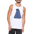 Camiseta Regata Calca de Shopping
