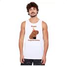 Camiseta Regata Capivara happy capybirthday
