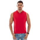 Camiseta Regata Capuz Masculina Machão Academia Treino