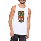 Camiseta Regata Cartoon Mascara Tiki