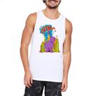 Camiseta Regata Catzilla o gato Godzilla