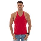 Camiseta Regata Cavada Masculina Treino Academia Fitness Lisa