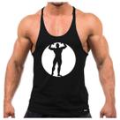 Camiseta Regata Cavada Masculino Academia Treino Musculação Personalizado