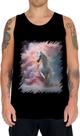 Camiseta Regata Cavalo Explosão de Cores Hipnotizante 1