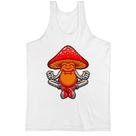 Camiseta Regata Cogumelo meditando