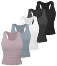 Camiseta Regata Compressão Racerback em Spandex Dalavch 5 Unidades Camiseta Regata Compressão Racerback em Spandex Dalavch 5 Unidades