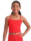 Camiseta regata CRZ YOGA Girl Butterluxe com forro duplo vermelho escuro grande