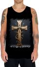 Camiseta Regata da Cruz de Jesus Igreja Fé 45