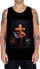 Camiseta Regata da Cruz de Jesus Igreja Fé 50 Camiseta Regata da Cruz de Jesus Igreja Fé 50