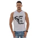 Camiseta Regata De Academia Com Capuz Leve E Confortavel Estampada Motivação