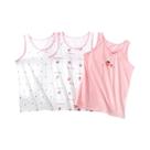 Camiseta Regata De Algodão Com Estampa De Desenho Animado Para Bebês Meninas, Camiseta De Princesa