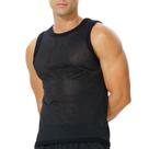 Camiseta regata de malha FIROTTII Quick Dry sem mangas preta