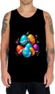 Camiseta Regata de Ovos de Páscoa Minimalistas 17