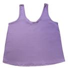 Camiseta Regata de Pijama Plus Size (Lisa) G1 ao G5