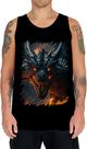 Camiseta Regata Dragão Dragon Chamas Infernal Fogo 2