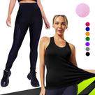 Camiseta REGATA DRY FIT Tecido furadinho + CALÇA leg LEGGING REDINHA Conjunto Fitness Feminino 631