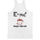 Camiseta Regata EMC2 Energia e mais cafe