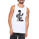 Camiseta Regata Esqueleto na Sala de Forca