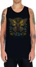 Camiseta Regata Estampada Steampunk Borboleta Tecnovapor 1