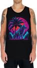 Camiseta Regata Estampada T-shirt Face Lobo Neon Canino 2