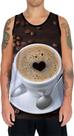 Camiseta Regata Estampas Eu amo Café Coffee Grãos Arte HD 2 Camiseta Regata Estampas Eu amo Café Coffee Grãos Arte HD 2