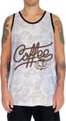 Camiseta Regata Estampas Eu amo Café Coffee Grãos Arte HD 9