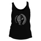 Camiseta regata feminina Dasantigas malha 100% algodão estampa Ultraman em serigrafia. Camiseta regata feminina Dasantigas malha 100% algodão estampa Ultraman em serigrafia.