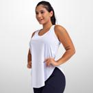 Camiseta Regata Feminina Dry Fit Nadador Academia Camiseta Fitness Esportivo Tapa Bumbum