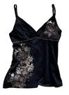 Camiseta regata feminina fofa com estampa floral Y2K Emo Grunge