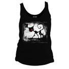 Camiseta regata feminina - Gato Dark. Camiseta regata feminina - Gato Dark.