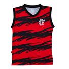 Camiseta Regata Flamengo Infantil Faixas Oficial Camiseta Regata Flamengo Infantil Faixas Oficial