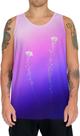 Camiseta Regata Flor Gypsophila Purple Gips filas 1