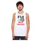 Camiseta Regata Fui o mais rapido Camiseta Regata Fui o mais rapido