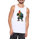 Camiseta Regata Galo Samurai 3D Camiseta Regata Galo Samurai 3D