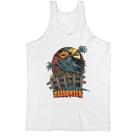 Camiseta Regata Halloween pumpkin espantalho