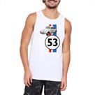 Camiseta Regata Herbie 53 fusca falasse Logo e Carro