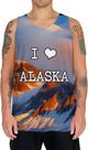 Camiseta Regata I Love Alaska Eu amo o Alaska 1