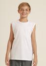 Camiseta Regata Infantil Branca Banana Danger