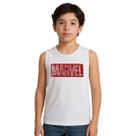 Camiseta Regata Infantil Juvenil Masculina Marvel