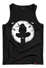 Camiseta Regata Itachi Uchiha Blusa Naruto Anime Clássico Camiseta Regata Itachi Uchiha Blusa Naruto Anime Clássico
