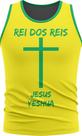 Camiseta Regata Jesus Rei dos Reis Yeshua Cristã o 1